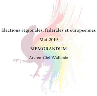 Elections 2019: les revendications d’Arc-en-Ciel Wallonie