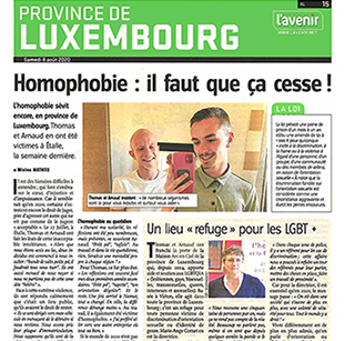 Homophobie, il faut ça cesse ! Homophobie, il faut ça cesse !